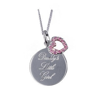Daddy’s Little Girl Pendant and Chain