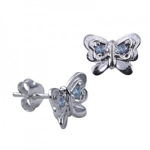 Earrings ‘Butterfly Away’ sterling silver